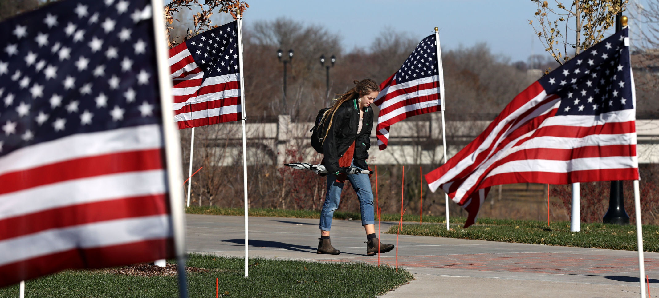 UWEC Flags